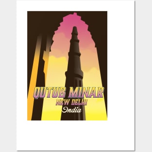 Qutub Minar New Delhi India Posters and Art